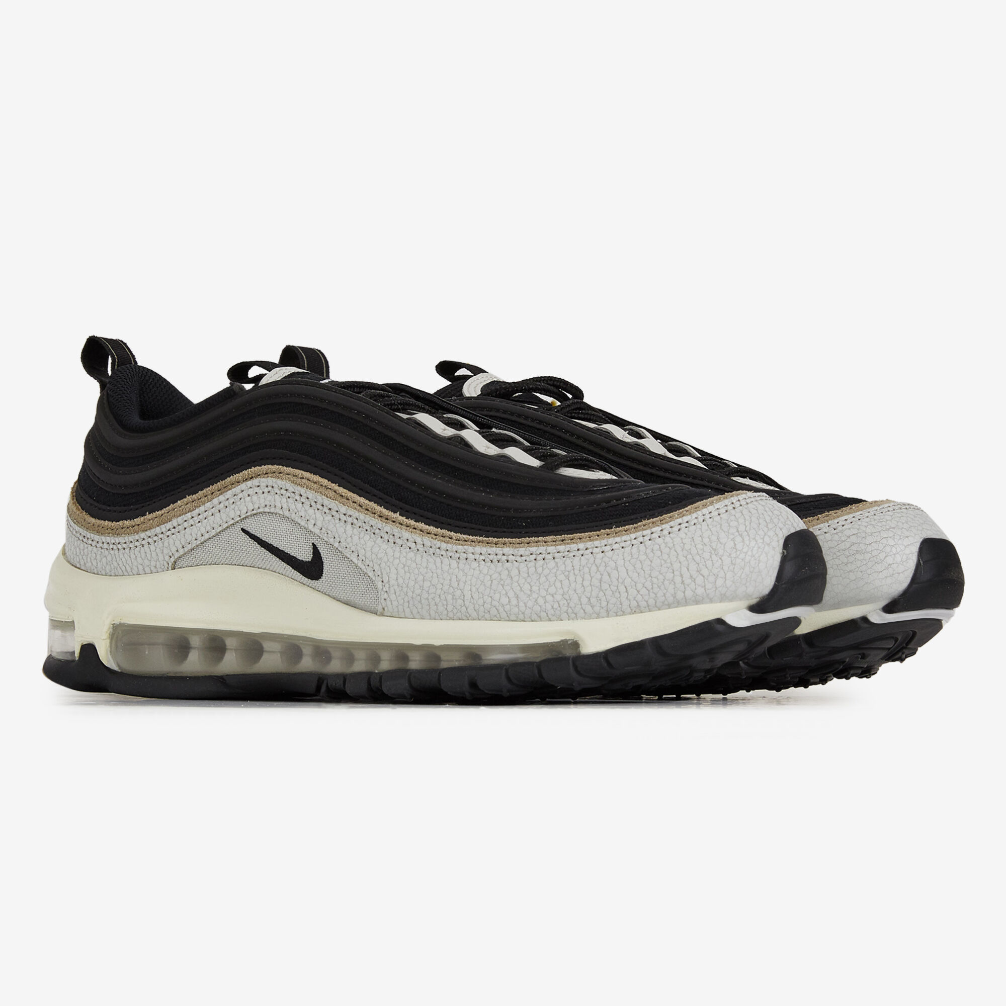 NIKE AIR MAX 97 BEIGE NOIR SNEAKERS HOMME Courir.be
