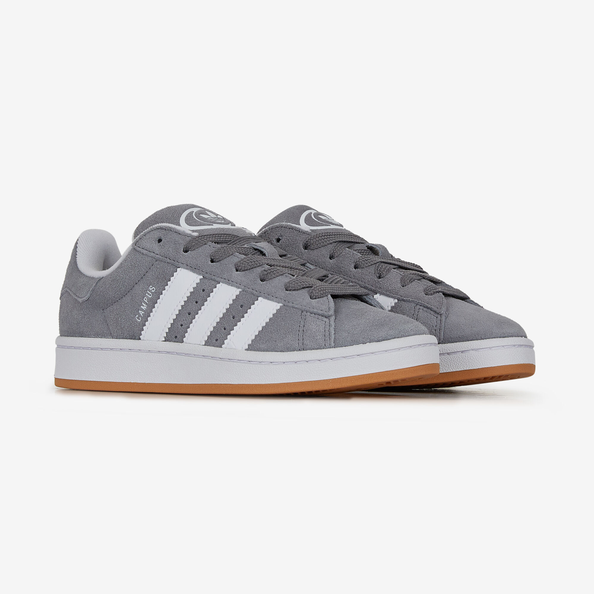 ADIDAS ORIGINALS CAMPUS 00s GRIJS WIT SNEAKERS KINDEREN Courir.be