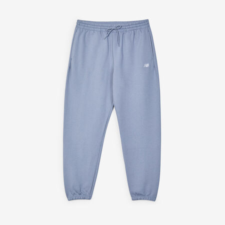 NEW BALANCE PANT JOGGER SMALL LOGO BLEU/BLANC HOMME