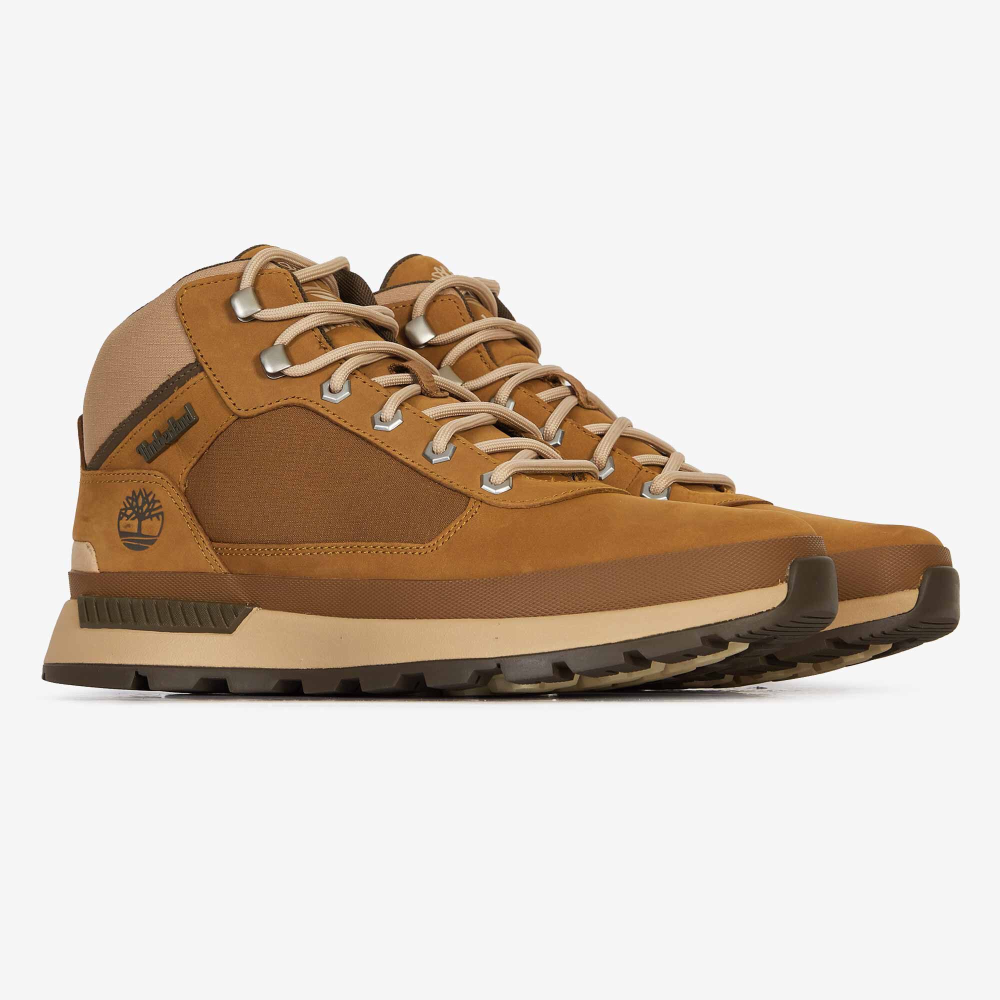 TIMBERLAND FIELD TREKKER MID MIEL BEIGE SNEAKERS HOMME Courir.be