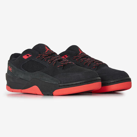 JORDAN FLIGHT COURT NOIR/ROUGE HEREN