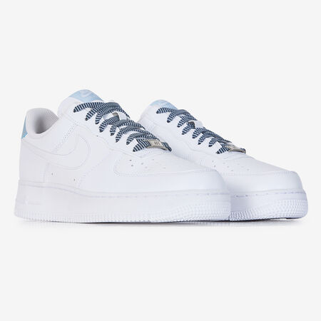 NIKE air force 1 AIR FORCE 1 LOW BLANC/BLEU HOMME