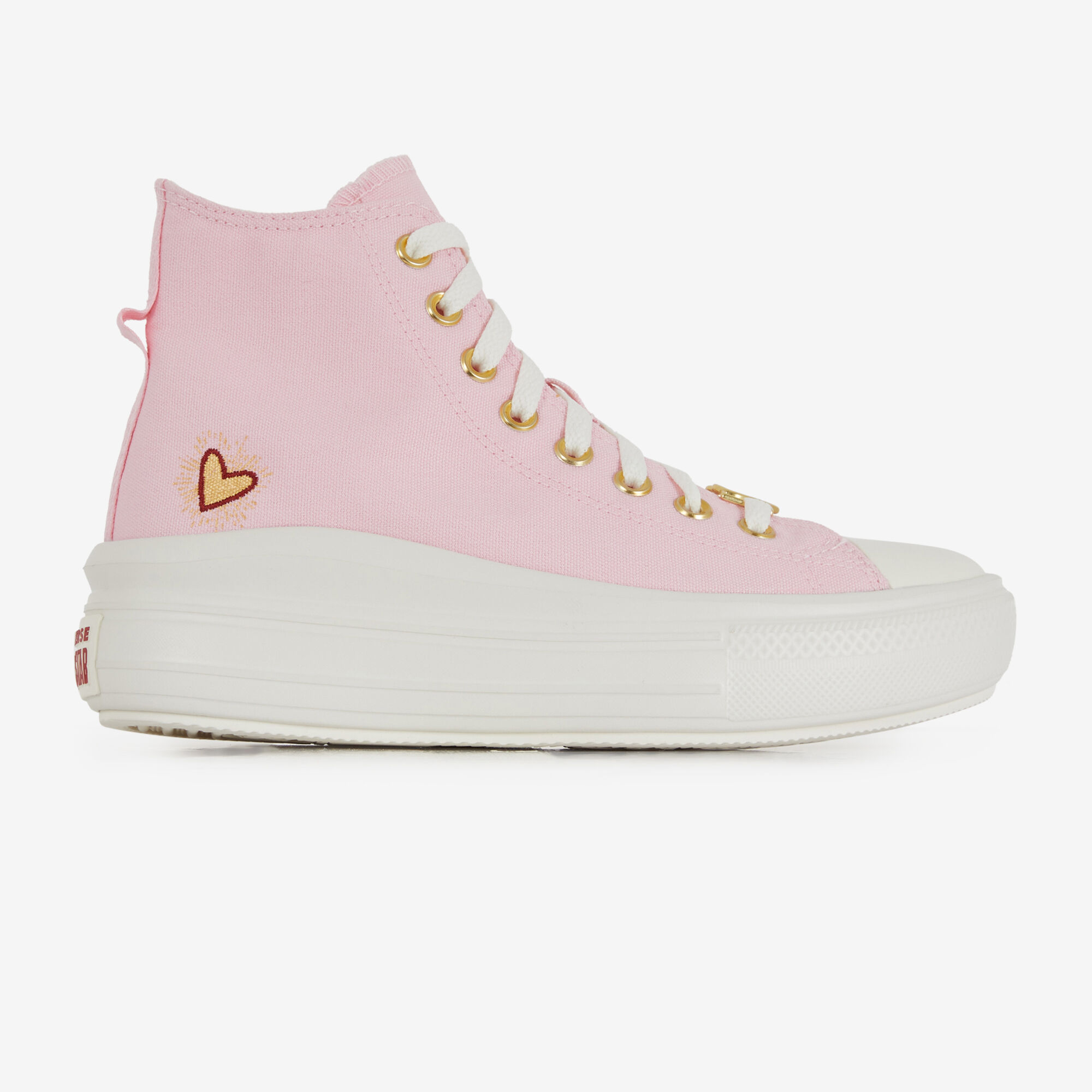 CONVERSE CHUCK TAYLOR ALL STAR MOVE HI VALENTINE ROSE OR