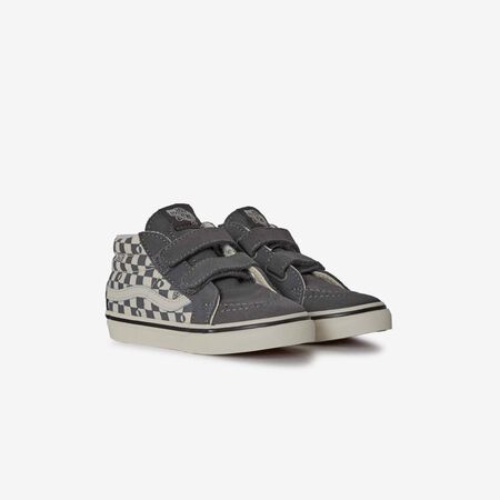 VANS SK8-MID CHECK V NOIR/BLANC B&Eacute;B&Eacute;