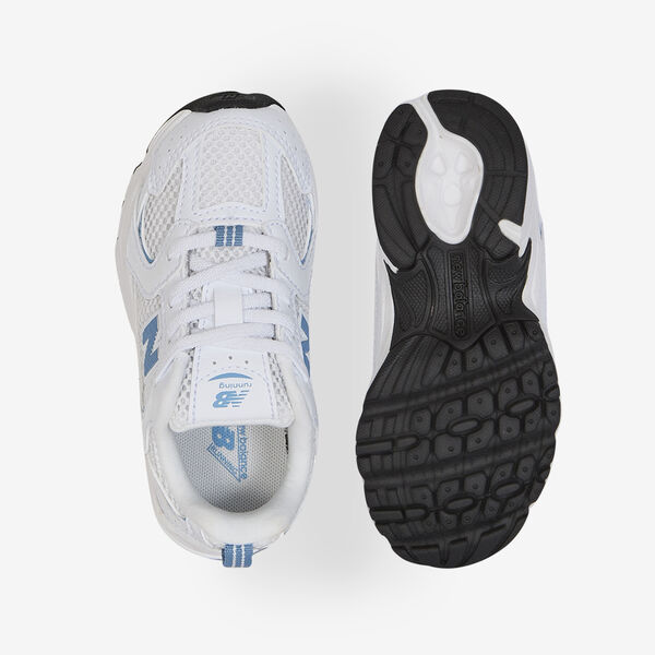 NEW BALANCE 530 EL BLANC/BLEU SNEAKERS ENFANT