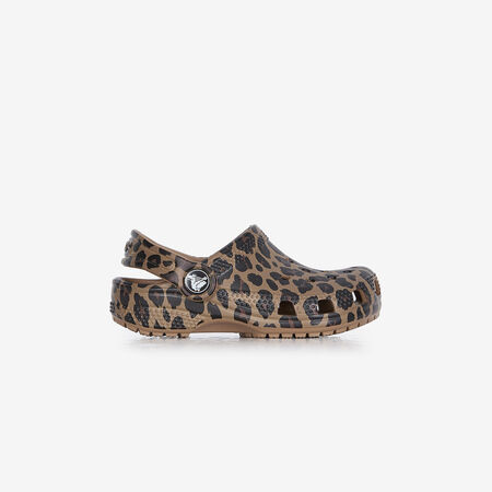 CROCS CLASSIC CLOG LEOPARD BABY