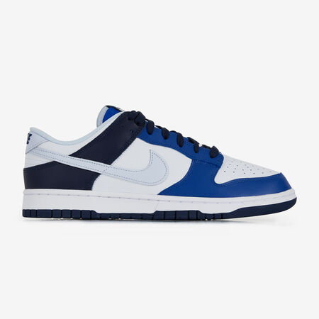 DUNK LOW : BLANC/MARINE