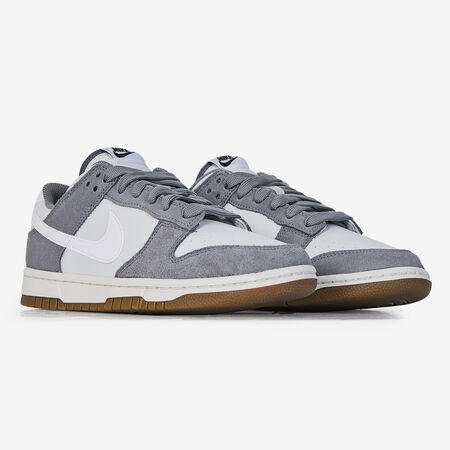 NIKE dunk DUNK LOW GRIS/BLANC HEREN