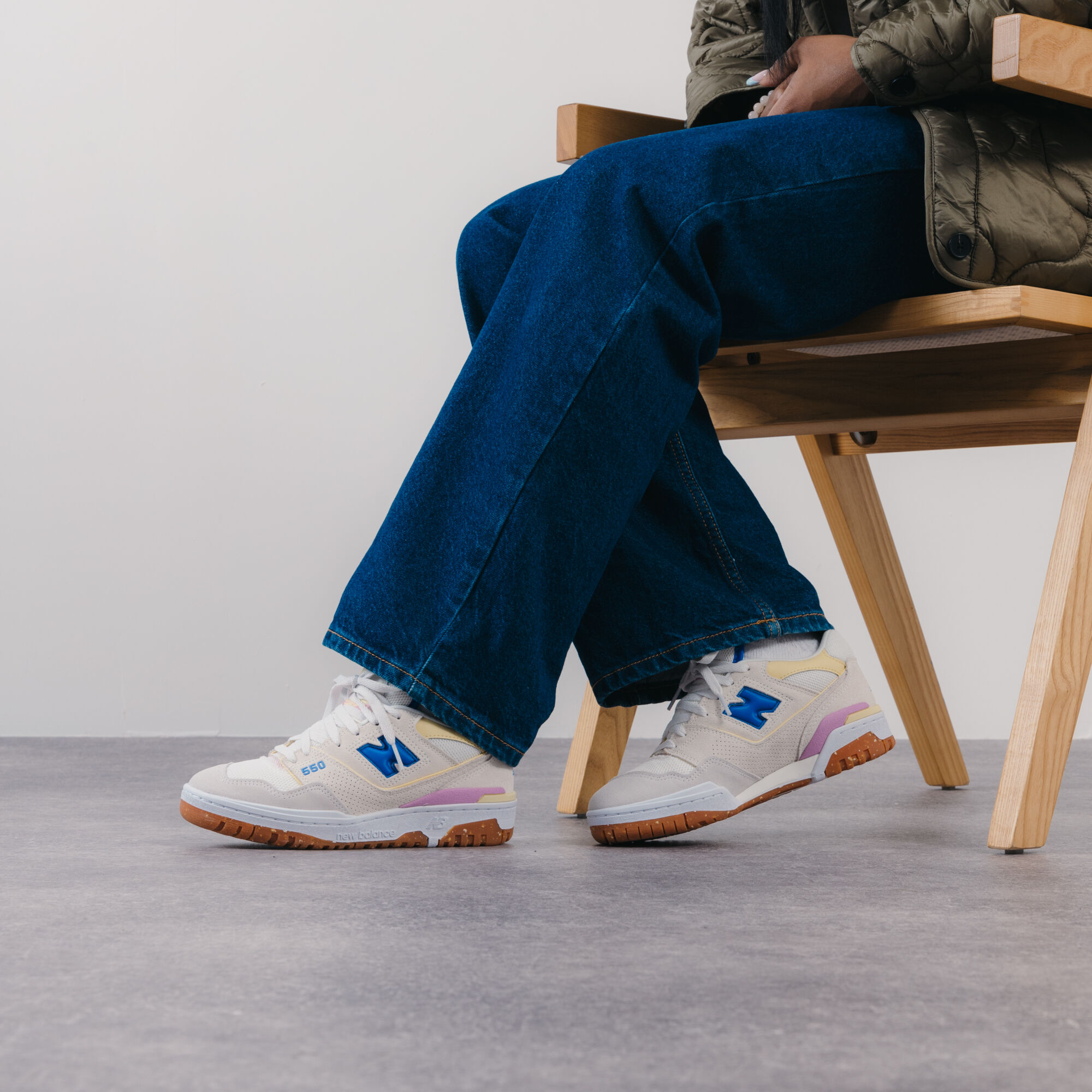 New balance deals rose et jaune