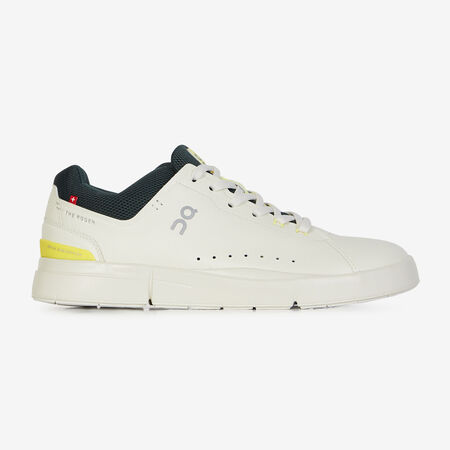ON RUNNING THE RODGER ADVANTAGE BLANC/VERT HOMME