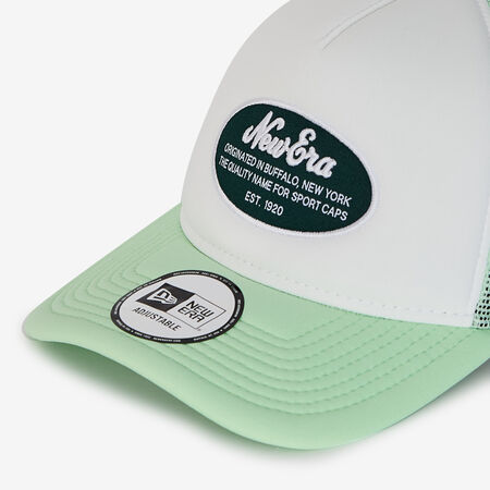 NEW ERA TRUCKER NE OVAL FOAM PATCH WIT HEREN