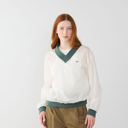 NIKE SWEAT CREW V-NECK WVN FEMME
