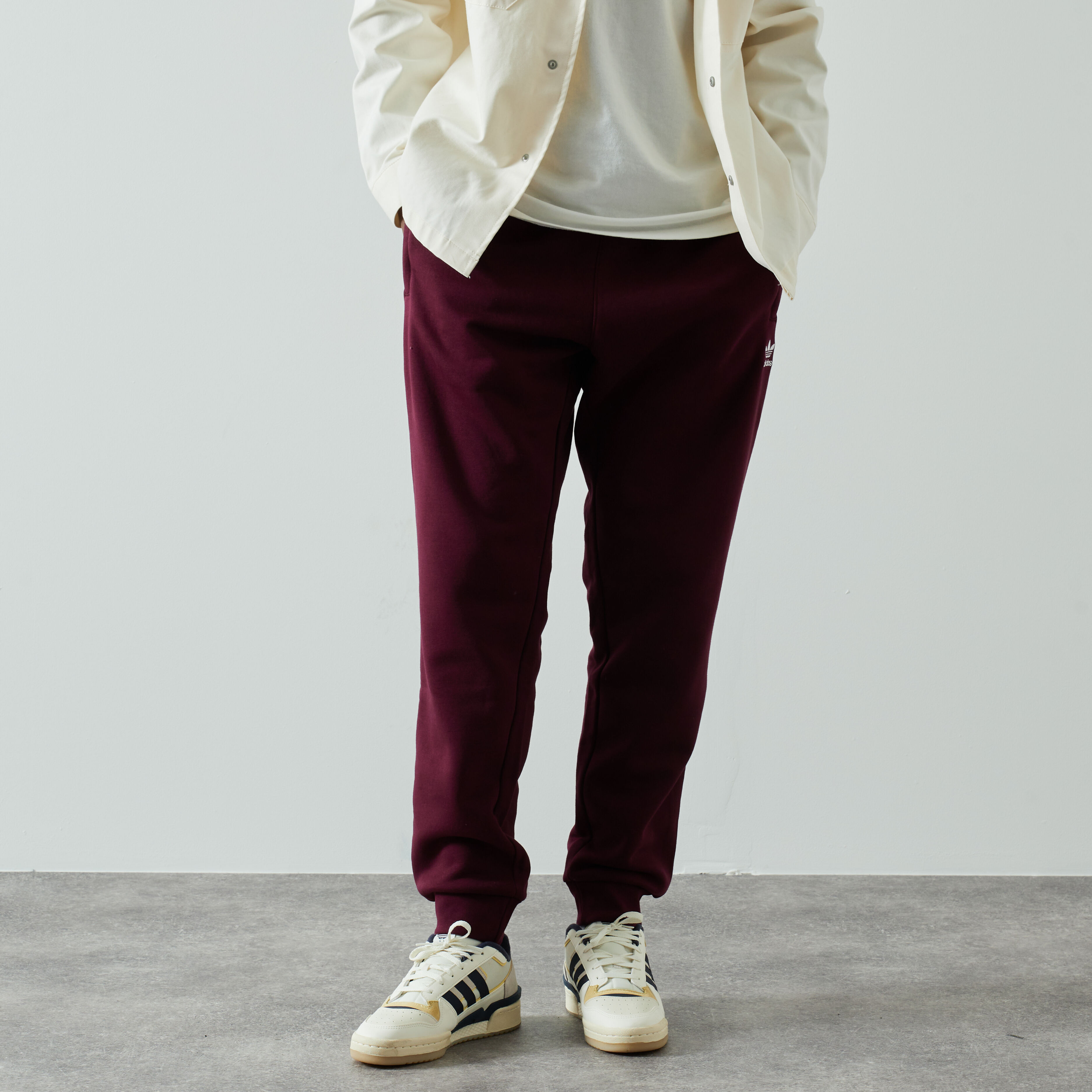 ADIDAS ORIGINALS PANT JOGGER ESSENTIAL TREFOIL BORDEAUX PANTALON