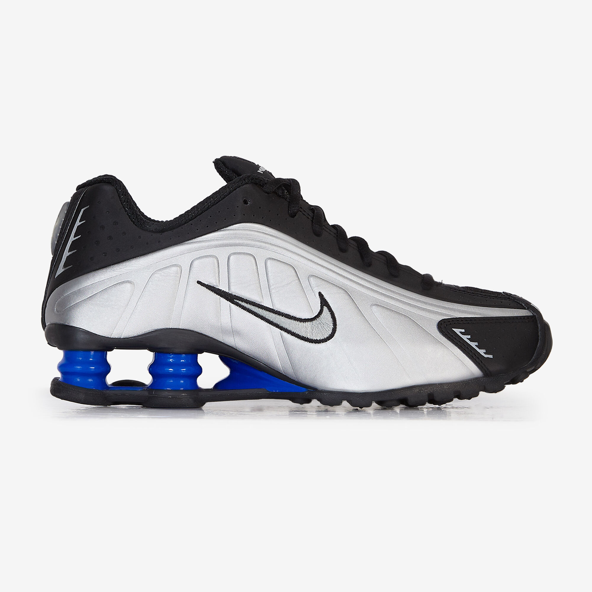 NIKE SHOX R4 ARGENT SNEAKERS FEMME Courir.be