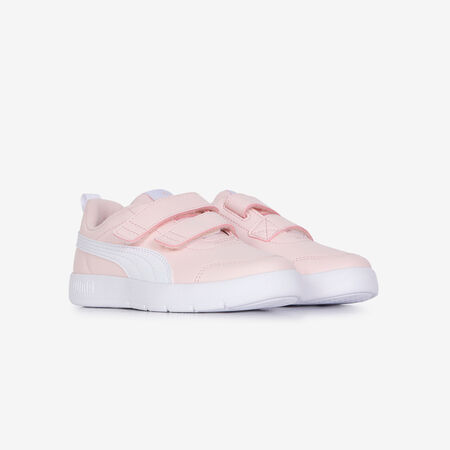 PUMA COURTFLEX V3 CF ROSE/BLANC CADET