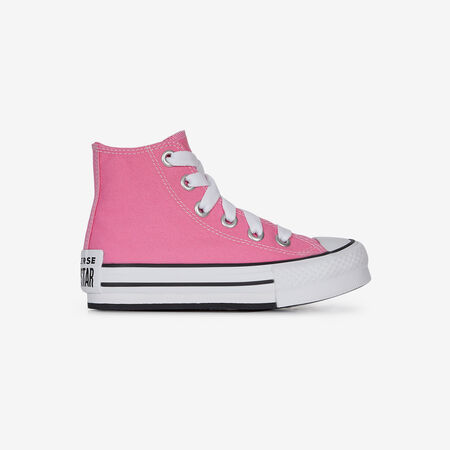 CHUCK TAYLOR ALL STAR EVA LIFT HI SKETCH : ROSE/BLANC