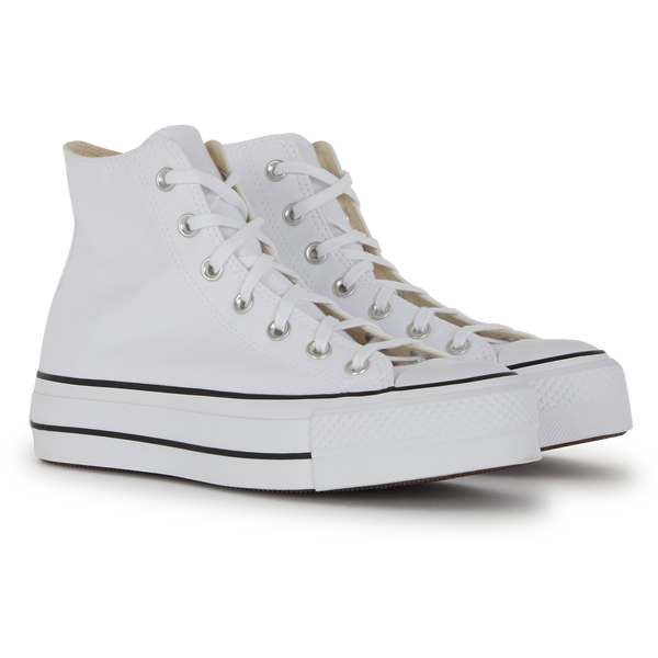 Converse haute cheap blanche courir