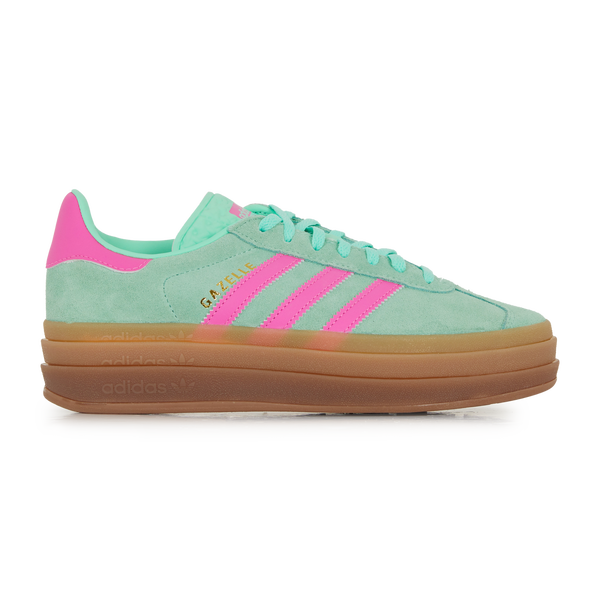 Basket gazelle top femme verte
