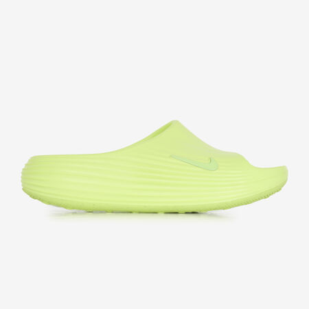 NIKE REACTX REJUVEN8 SLIDE JAUNE FLUO HOMME