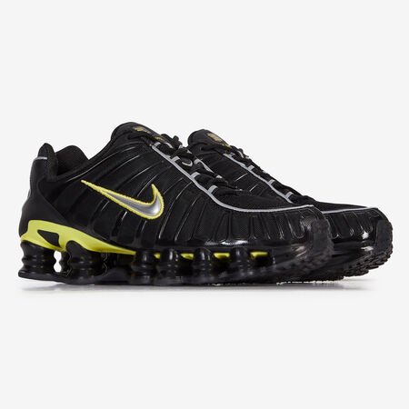 NIKE shox SHOX TL NOIR/JAUNE HOMME