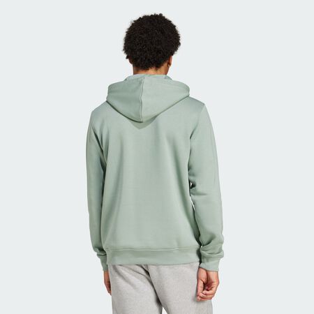 ADIDAS ORIGINALS HOODIE ESSENTIAL TREFOIL VERT HOMME