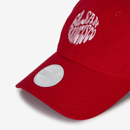 NEW ERA 9TWENTY WOMEN SAN FRANCISCO WASHED ROUGE HOMME