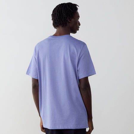 NIKE TEE SHIRT CLUB BLEU/BLANC HEREN