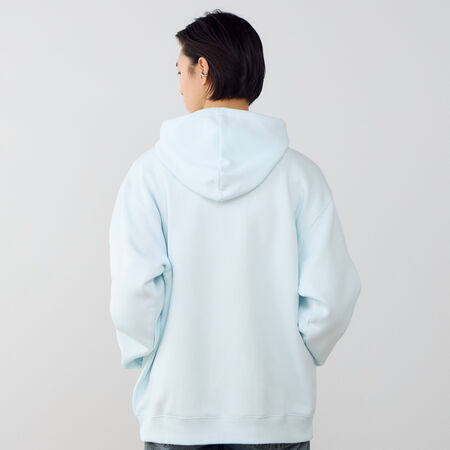 NEW BALANCE HOODIE BIG LOGO BLEU/BLANC HOMME