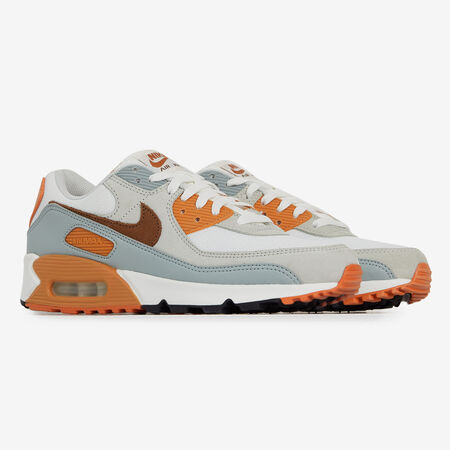 NIKE air max AIR MAX 90 BLANC/ORANGE HOMME