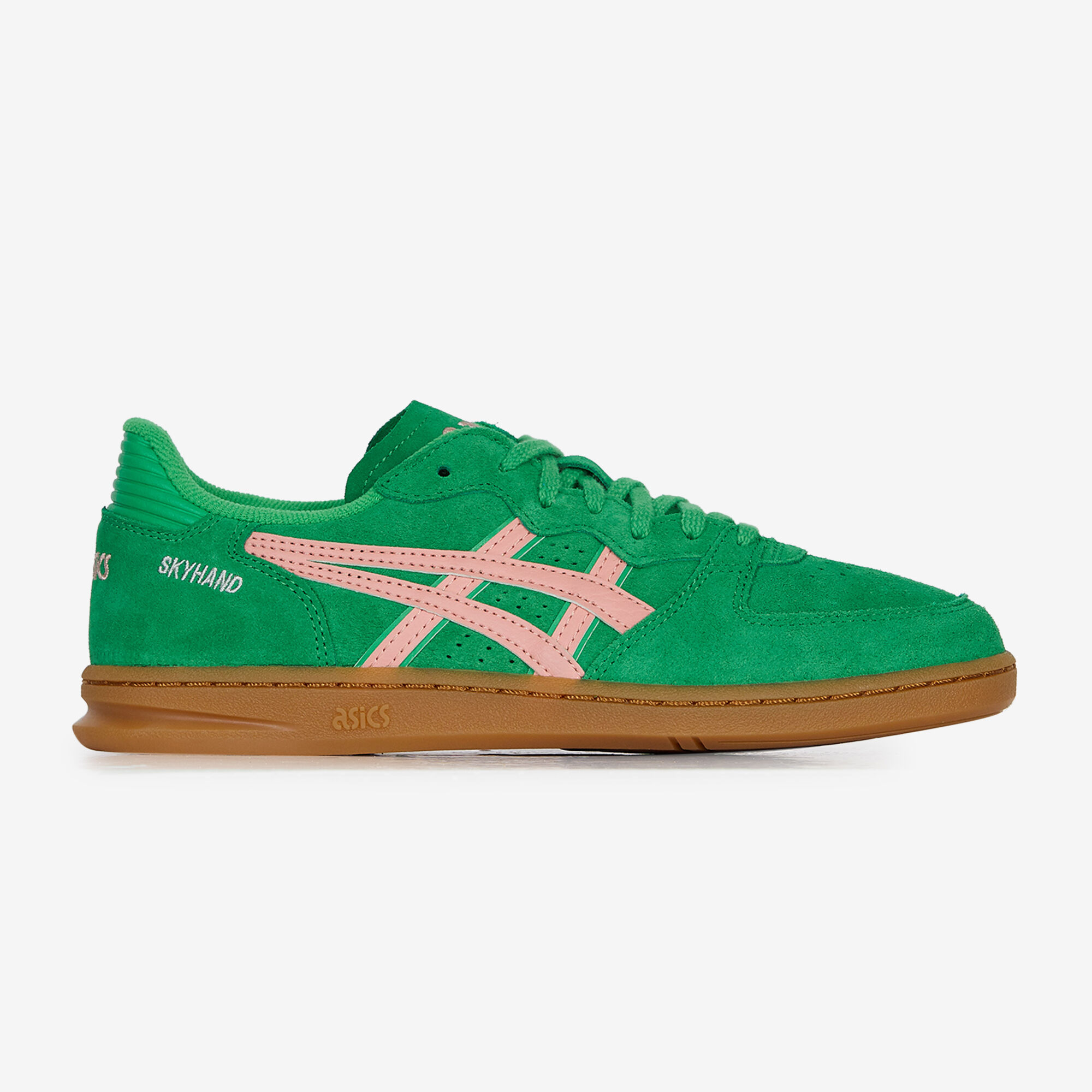 ASICS SKY HAND GROEN ROZE SNEAKERS DAMES Courir.be