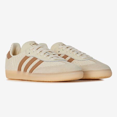 ADIDAS ORIGINALS samba SAMBA OG BEIGE/BRUIN DAMES