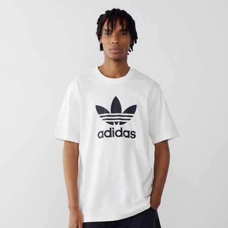 ADIDAS ORIGINALS TEE SHIRT TREFOIL BLANC HOMME