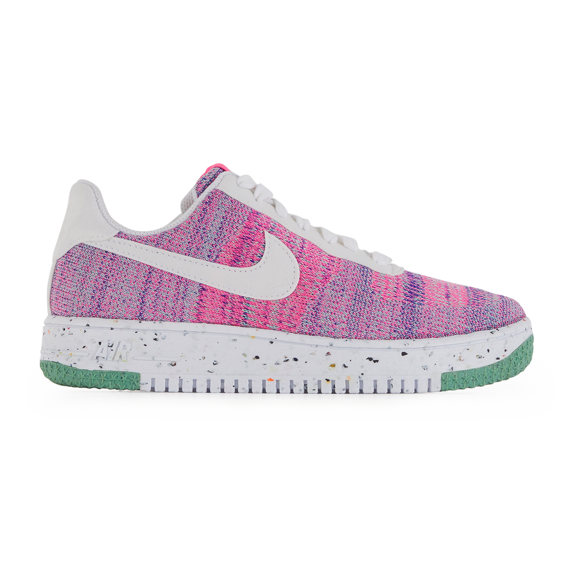 nike air force 1 roze en blauw