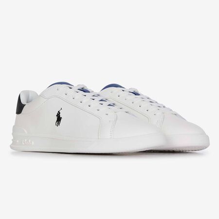 POLO RALPH LAUREN HERITAGE COURT BLANC/BLEU HOMME