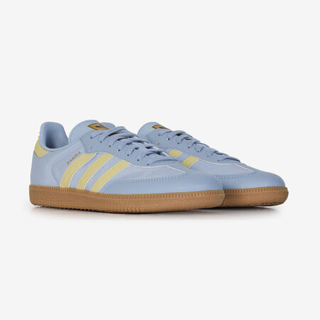 ADIDAS ORIGINALS samba SAMBA OG BLEU/JAUNE JUNIOR
