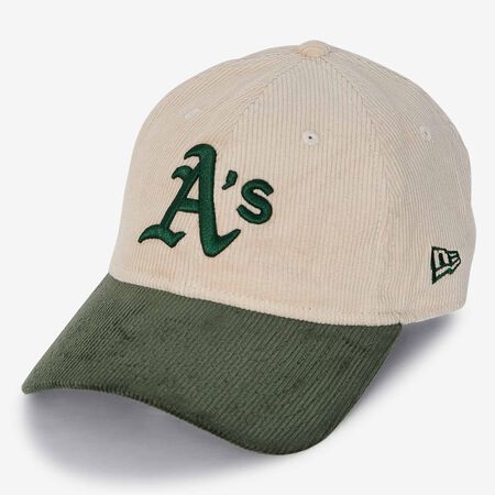 NEW ERA 9TWENTY OA COLOURBLOCK CORD BEIGE/VERT HOMME
