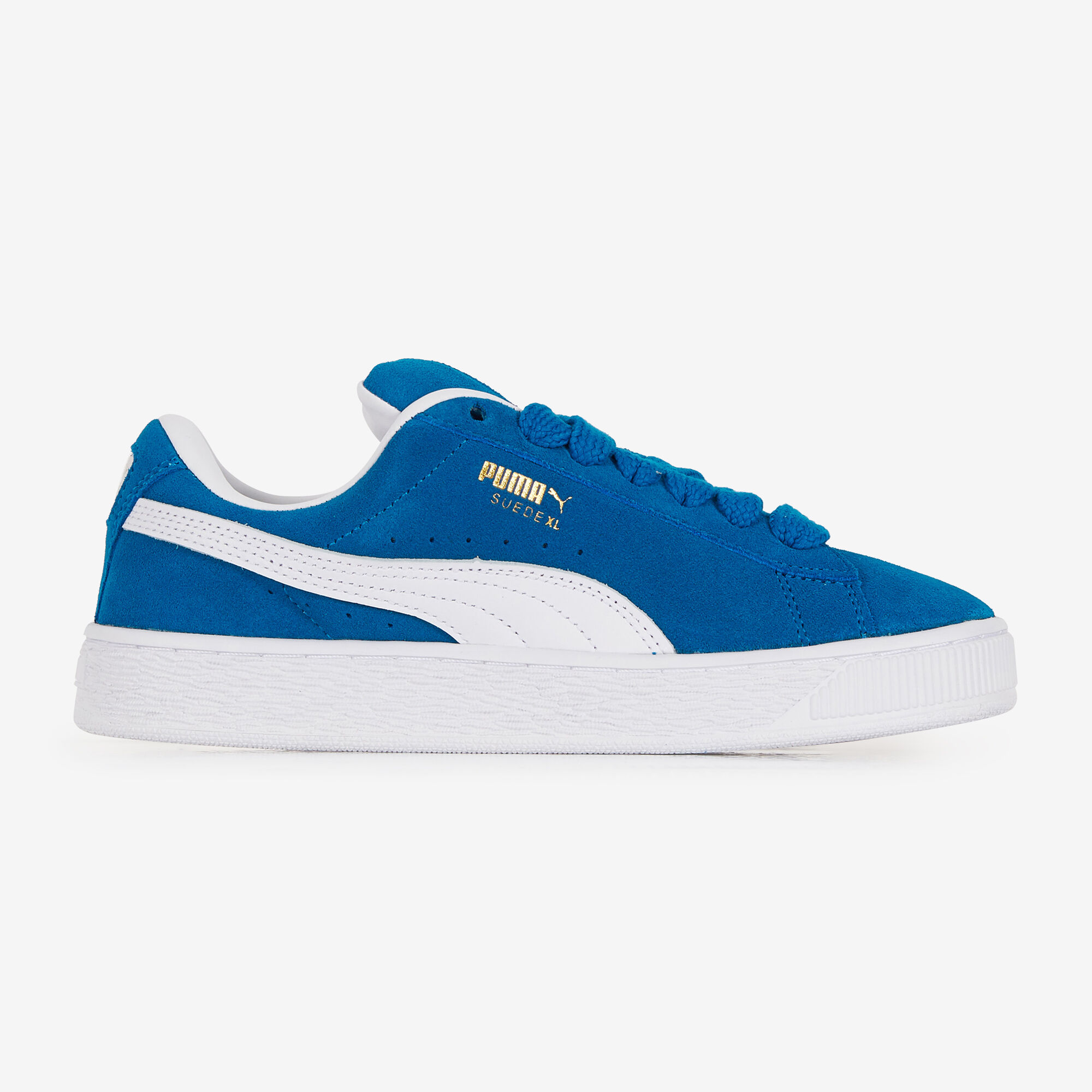 PUMA SUEDE XL BLEU SNEAKERS FEMME Courir.be
