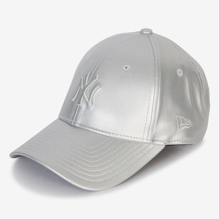 NEW ERA 9FORTY WOMEN NY PU ARGENT HOMME