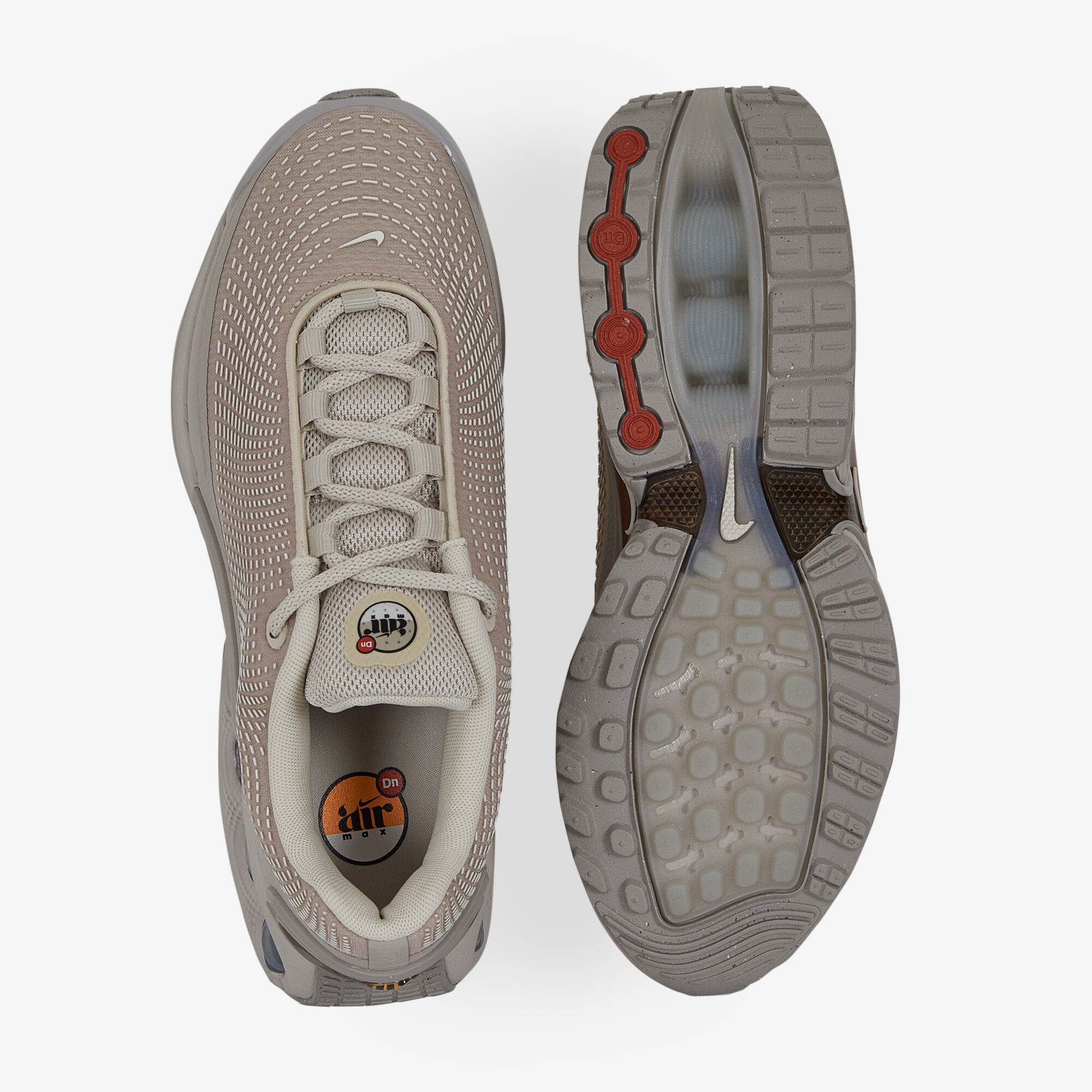 Nike air max 1 dlx dames sneakers bruin/zwart online