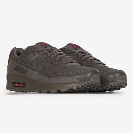 NIKE AIR MAX 90 MARRON/ROUGE HOMME