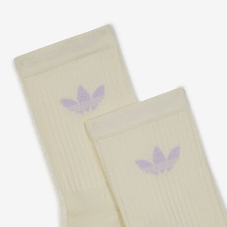 ADIDAS ORIGINALS CHAUSSETTES X3 CREW TIE DYE BEIGE MIXTE