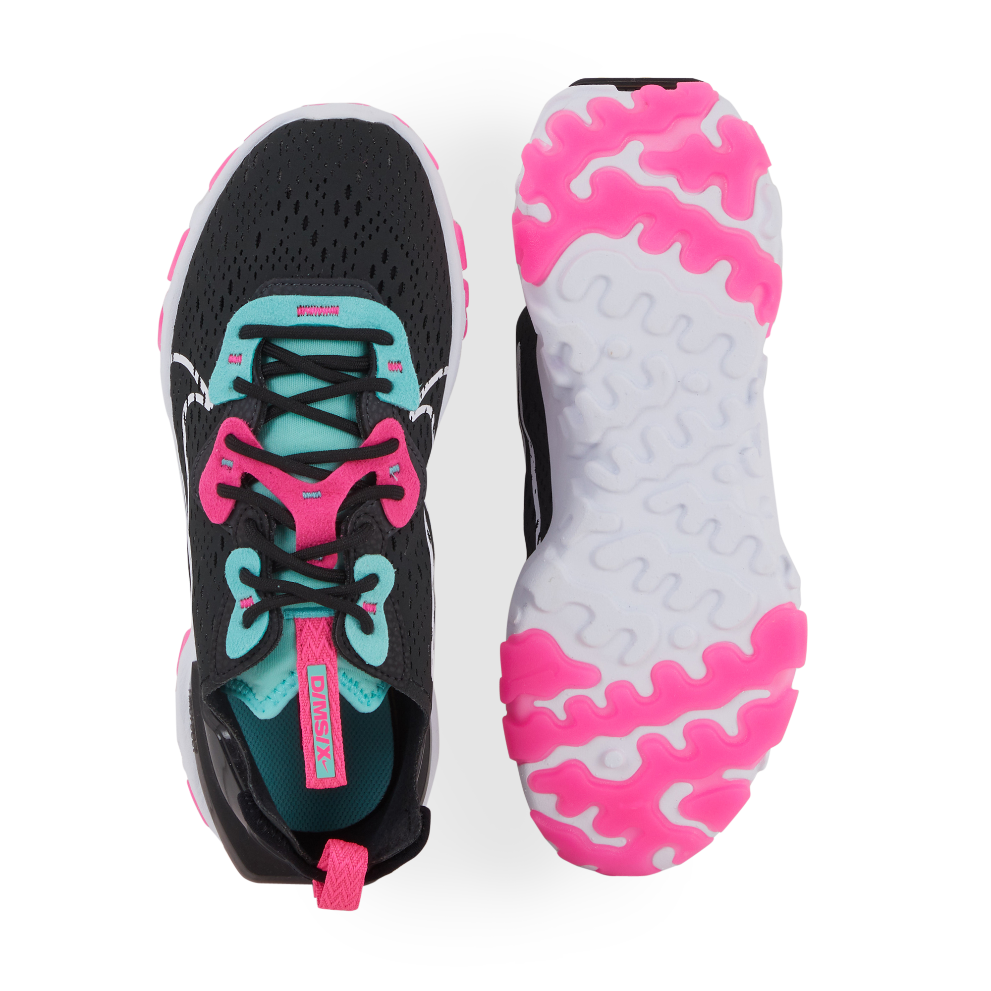nike react noir rose