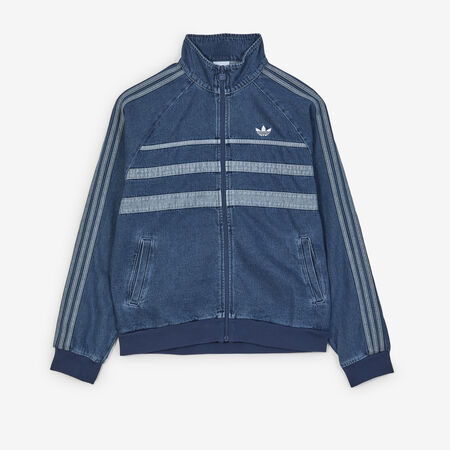 ADIDAS ORIGINALS JACKET FZ THE FIRST BLEU/BLANC HEREN