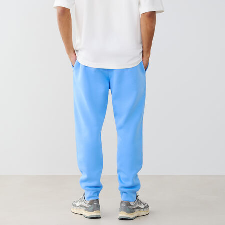 NIKE PANT JOGGER CLUB BLAUW/WIT HEREN