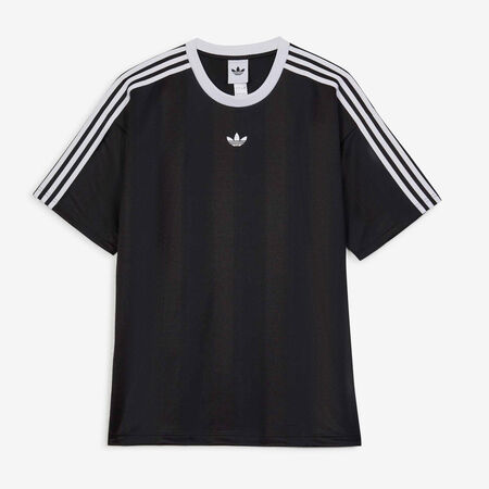 ADIDAS ORIGINALS JERSEY TREFOIL NOIR/BLANC HOMME