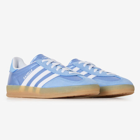 ADIDAS ORIGINALS gazelle GAZELLE INDOOR METALLIC BLEU/BLANC FEMME