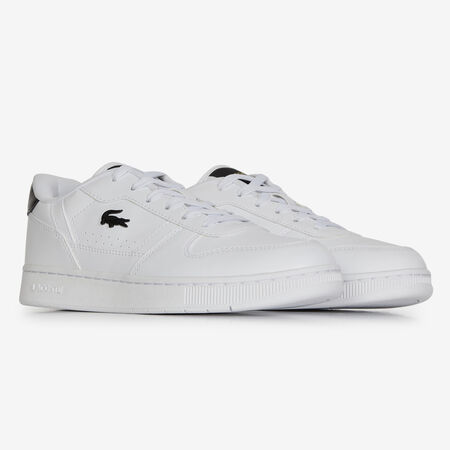 LACOSTE T-CLIP SET CROCO BLANC/NOIR JUNIOR