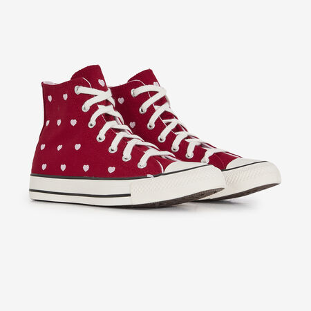 CONVERSE chuck taylor all star CHUCK TAYLOR ALL STAR HI VALENTINES ROUGE/ROSE JUNIOR