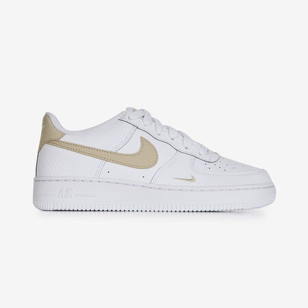 NIKE air force 1 AIR FORCE 1 LOW MINI SWOOSH BLANC/BEIGE JUNIOR
