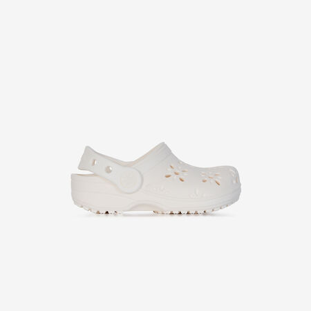 CROCS CLASSIC CLOG FLORAL BEIGE BÉBÉ